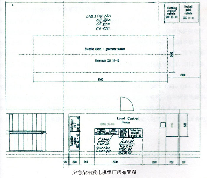 柴油发电机电气柜